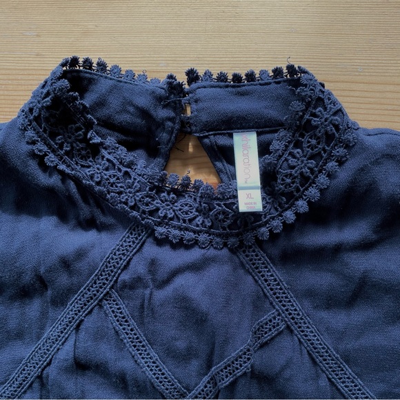 NWOT Xhilaration Lace Sheer Midi Dress - Picture 5 of 14